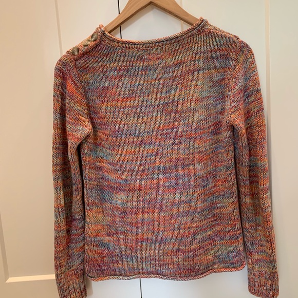 H&M L.O.G.G rainbow knitted sweater - Picture 2 of 2